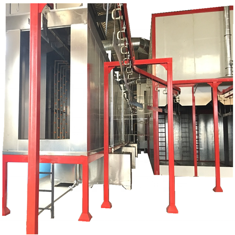 CE, Efficient Wheelbarrow Powder Spraying Line