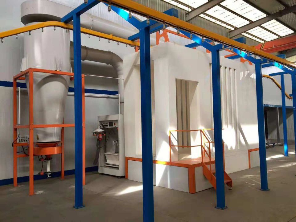 Automatic coating line Industrial powder curing oven