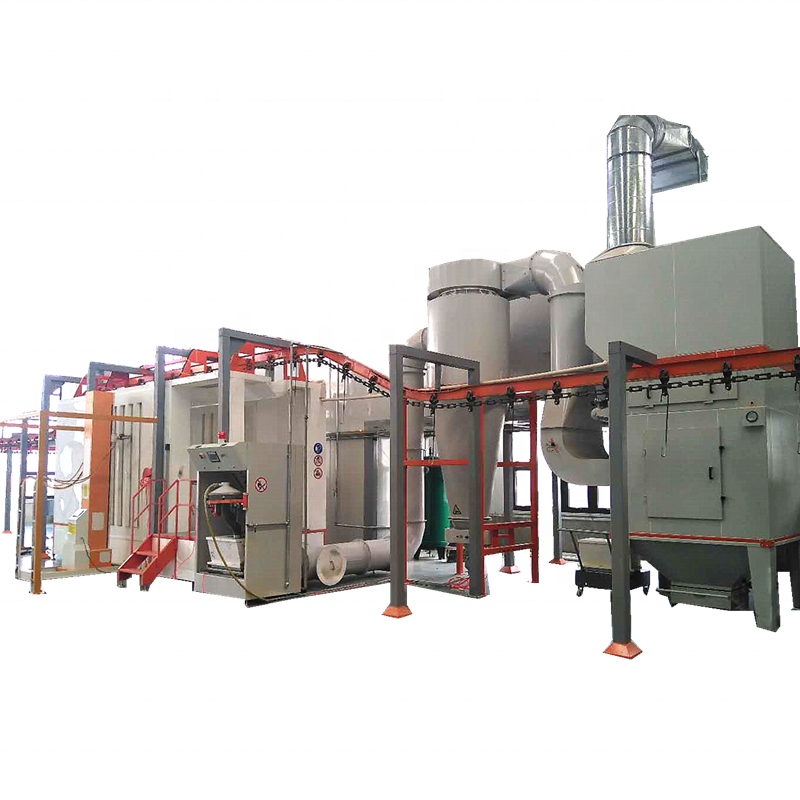 Automatic Power and Free Conveyor Powder Coating Line